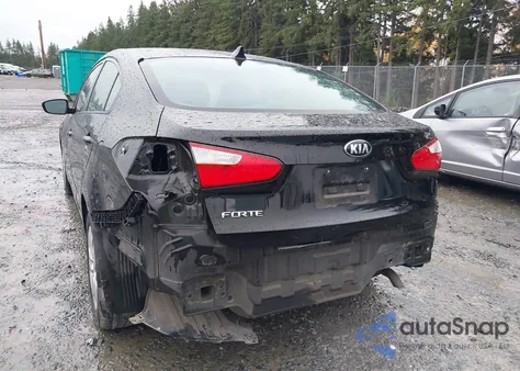 2016 Kia Forte Lx from USA, damaged, VIN KNAFK4A60G5500328